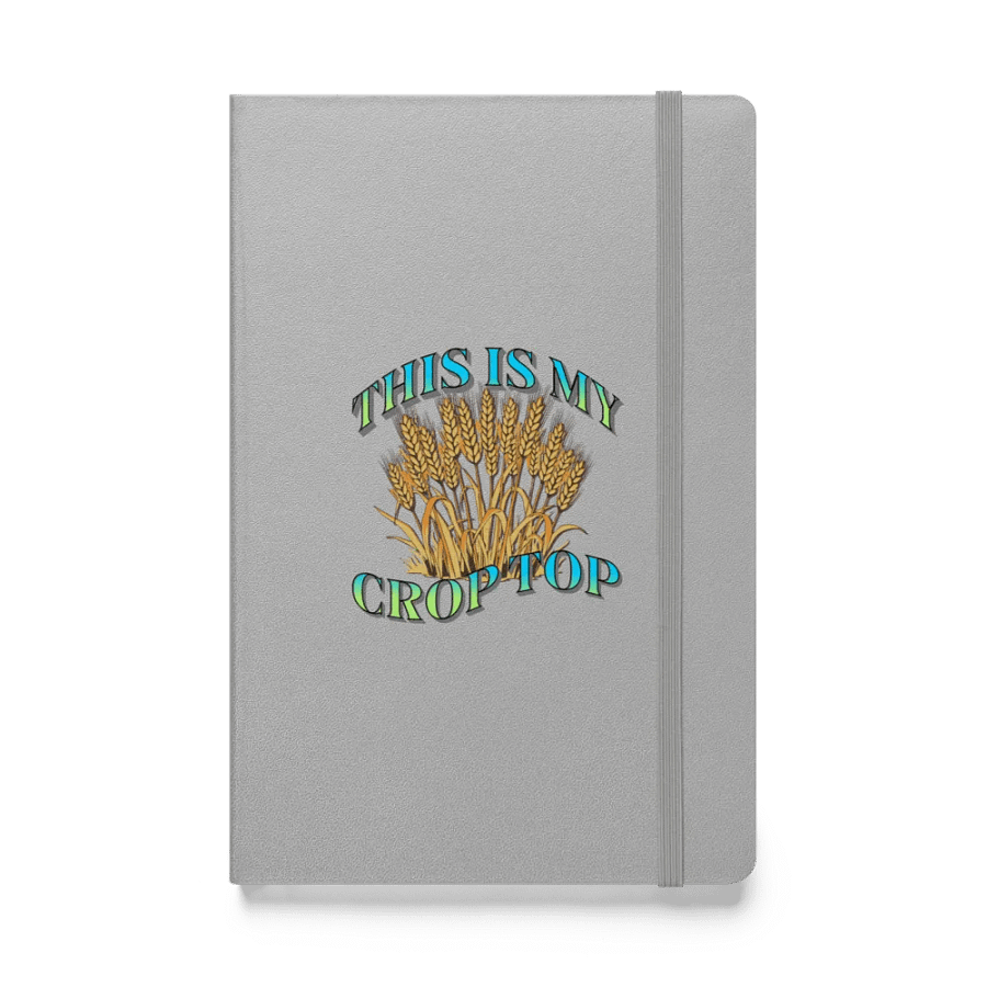 This Is My Crop Top Wheat Harvest Hardcover Journal product image (1)