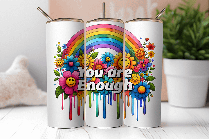 Whimsical Affirmation Stainless Steel Tumbler product image (2)
