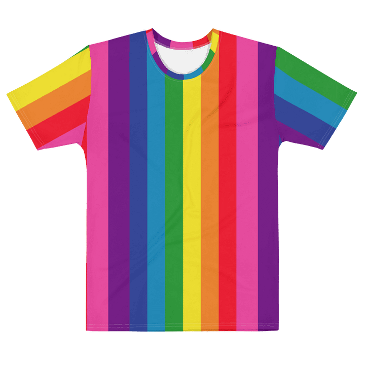 1978 Rainbow Pride Flag = 8-Color - All-Over Print Shirt product image (1)