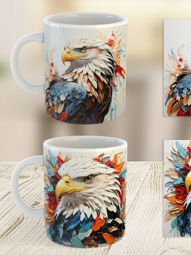 Feathered Majesty Bald Eagle Mug product image (9)