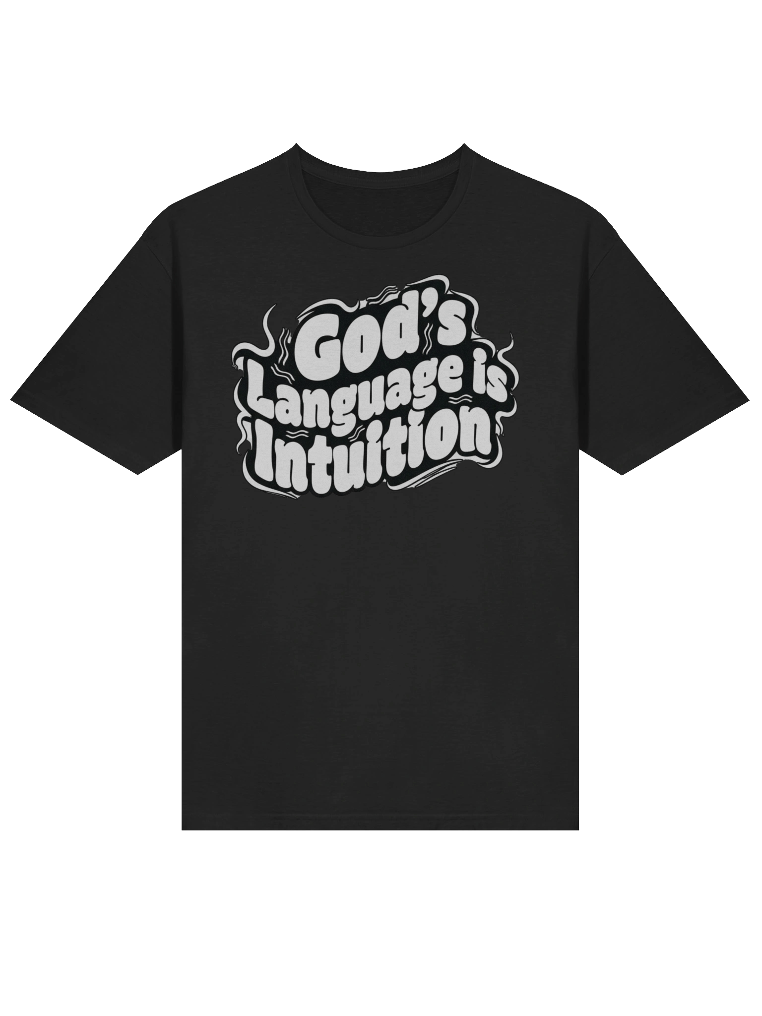 God's Language is Intuition, Unisex Tee product image (5)