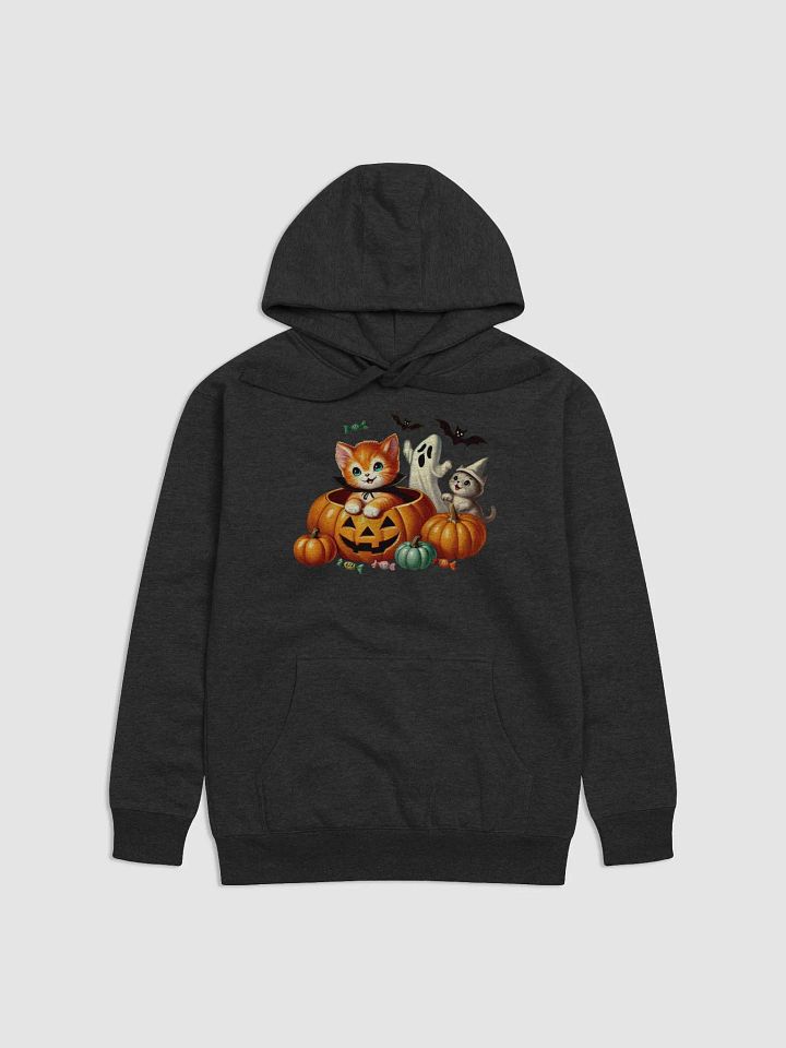 Kittens and Ghost Halloween Premium Hoodie product image (4)