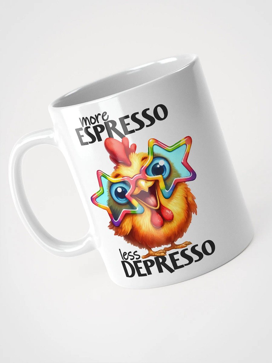 More Espresso, Less Depresso Fun Chicken Mug product image (3)