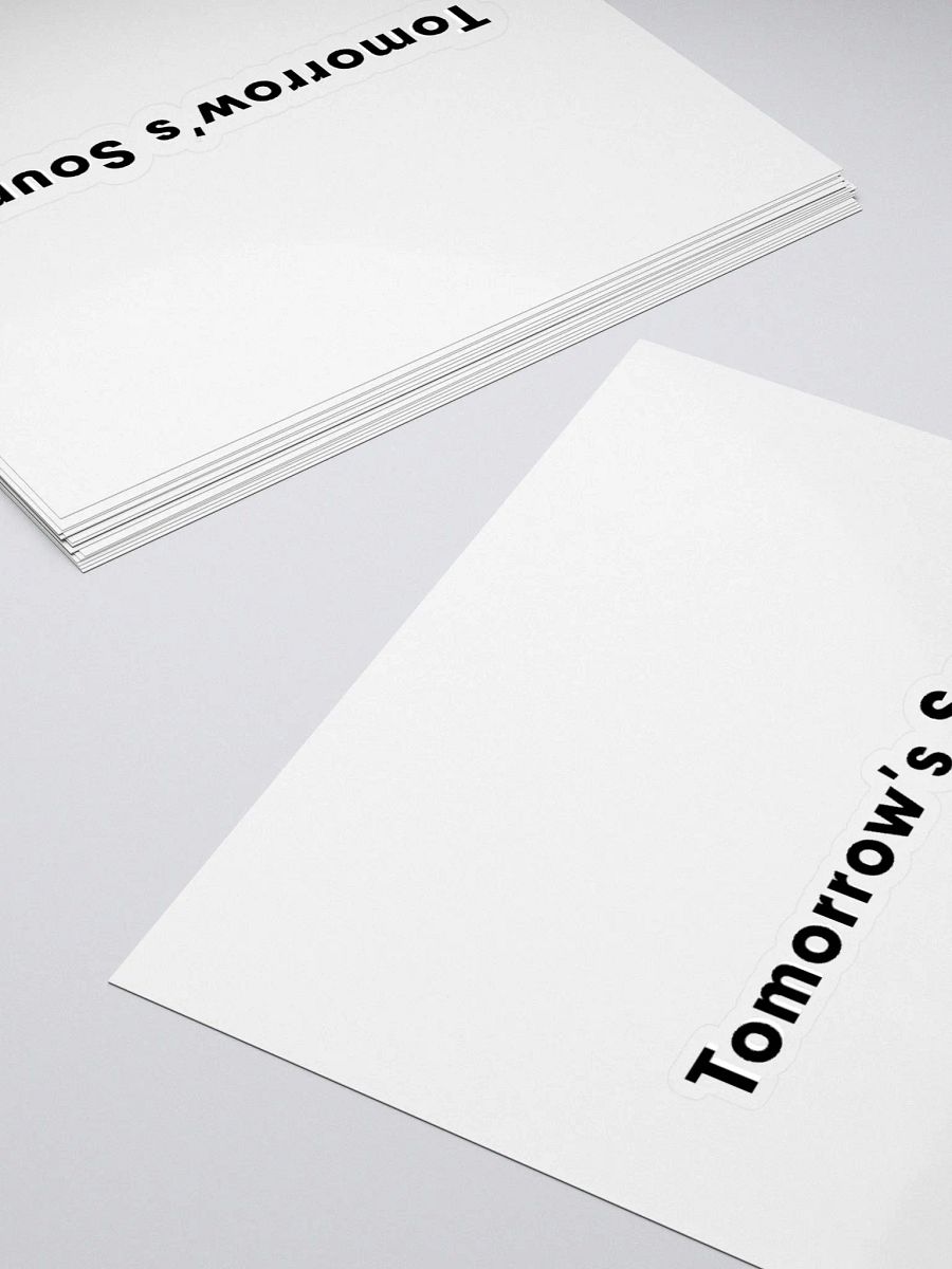 Tomorrow's Sound - Text Sticker product image (4)
