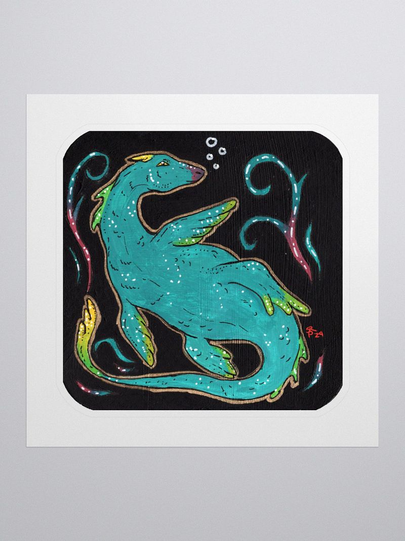 Nessie Kiss-Cut Vinyl Sticker