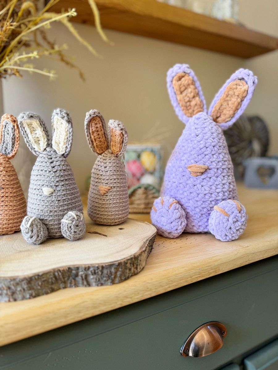 Crochet Bunny Pattern Pdf - Amigurumi Rabbit, Easter Egg Cozy, Home Decor and Toy - make with any yarn product image (10)