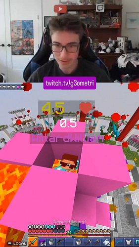 What a play #minecraft #clip #streamer #funny #fyp