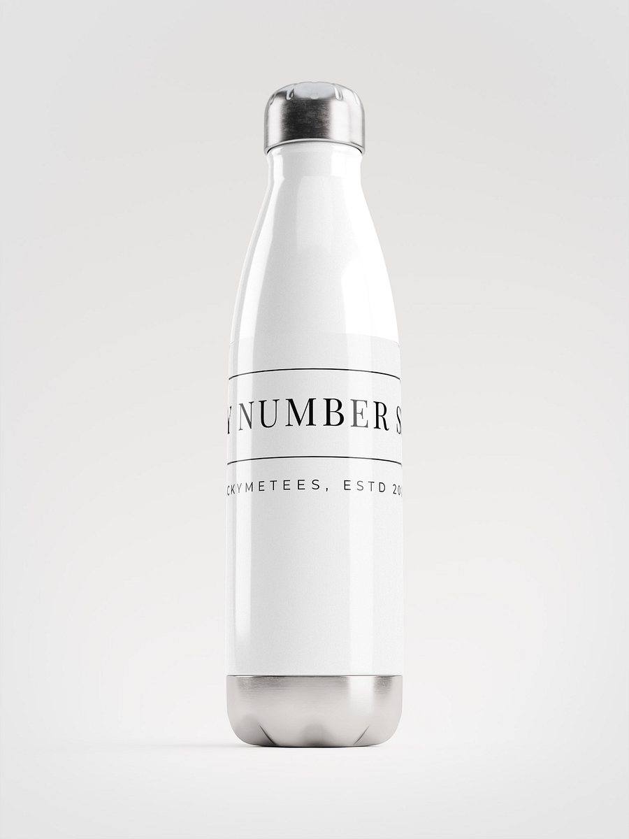 Lucky Number Seven Stainless Steel Water Bottle product image (1)