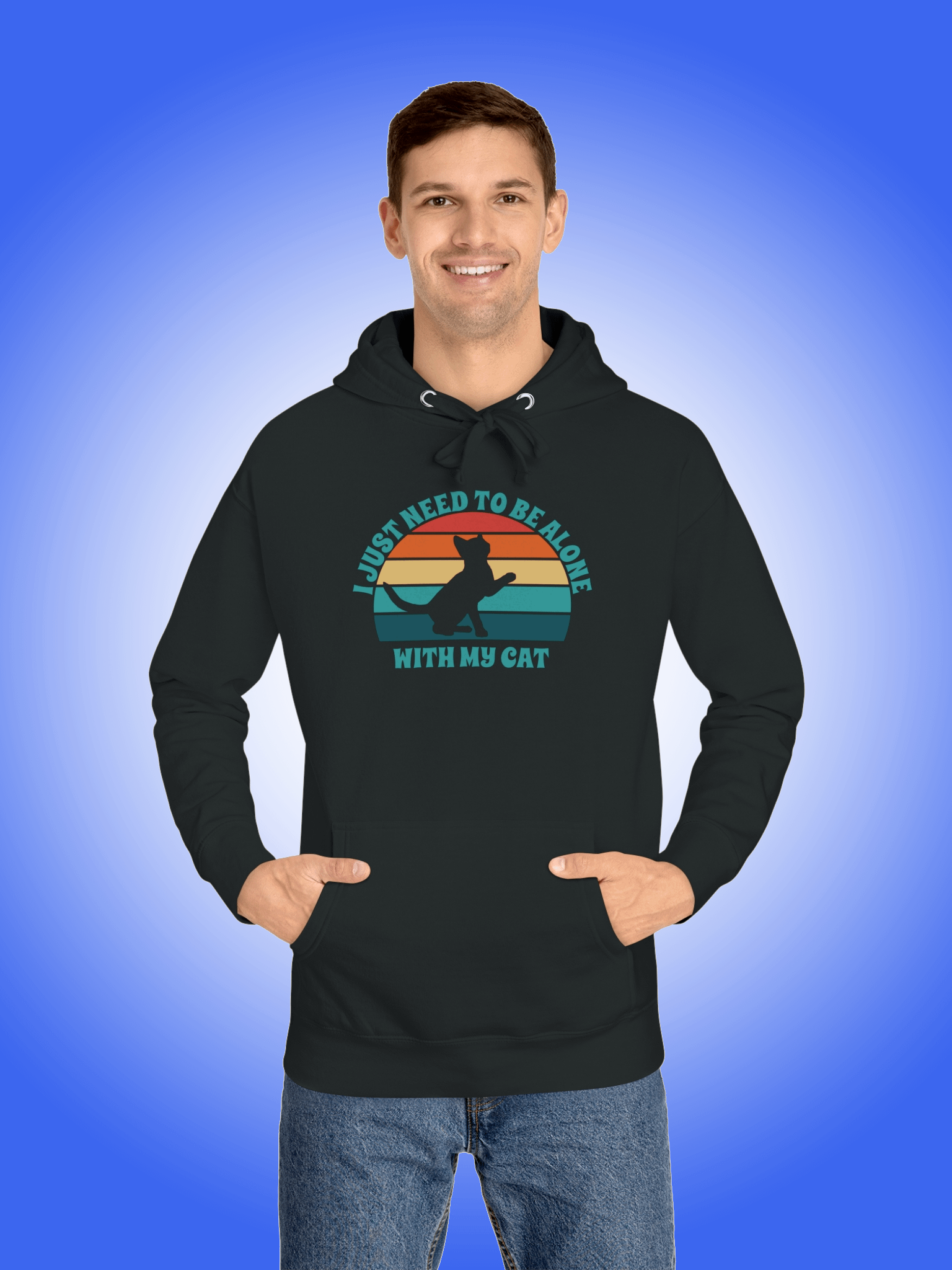 I Just Need To Be Alone with My Cat Sweatshirt product image (1)