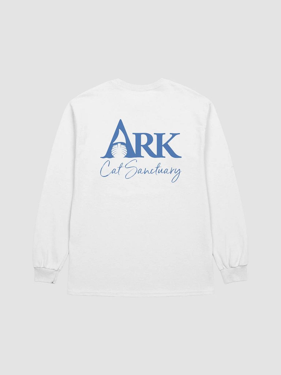 Ark Long Sleeve White T-Shirt - Front and Back Logos product image (2)