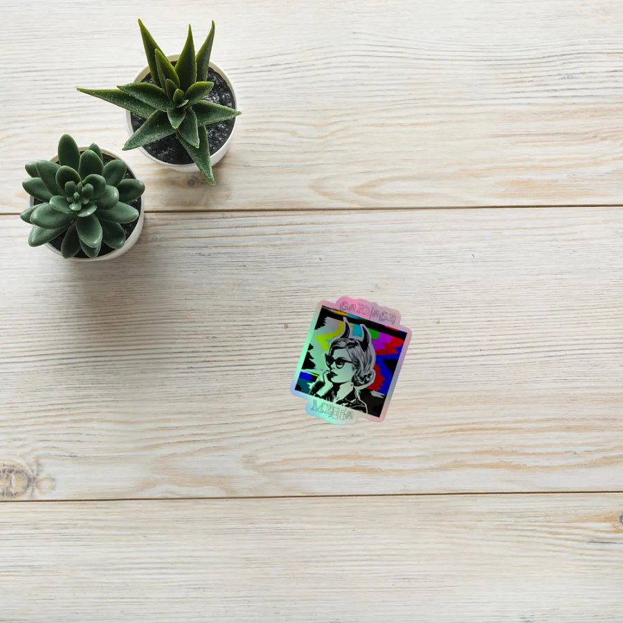 Garbage Media Pop Art Holographic Sticker product image (10)