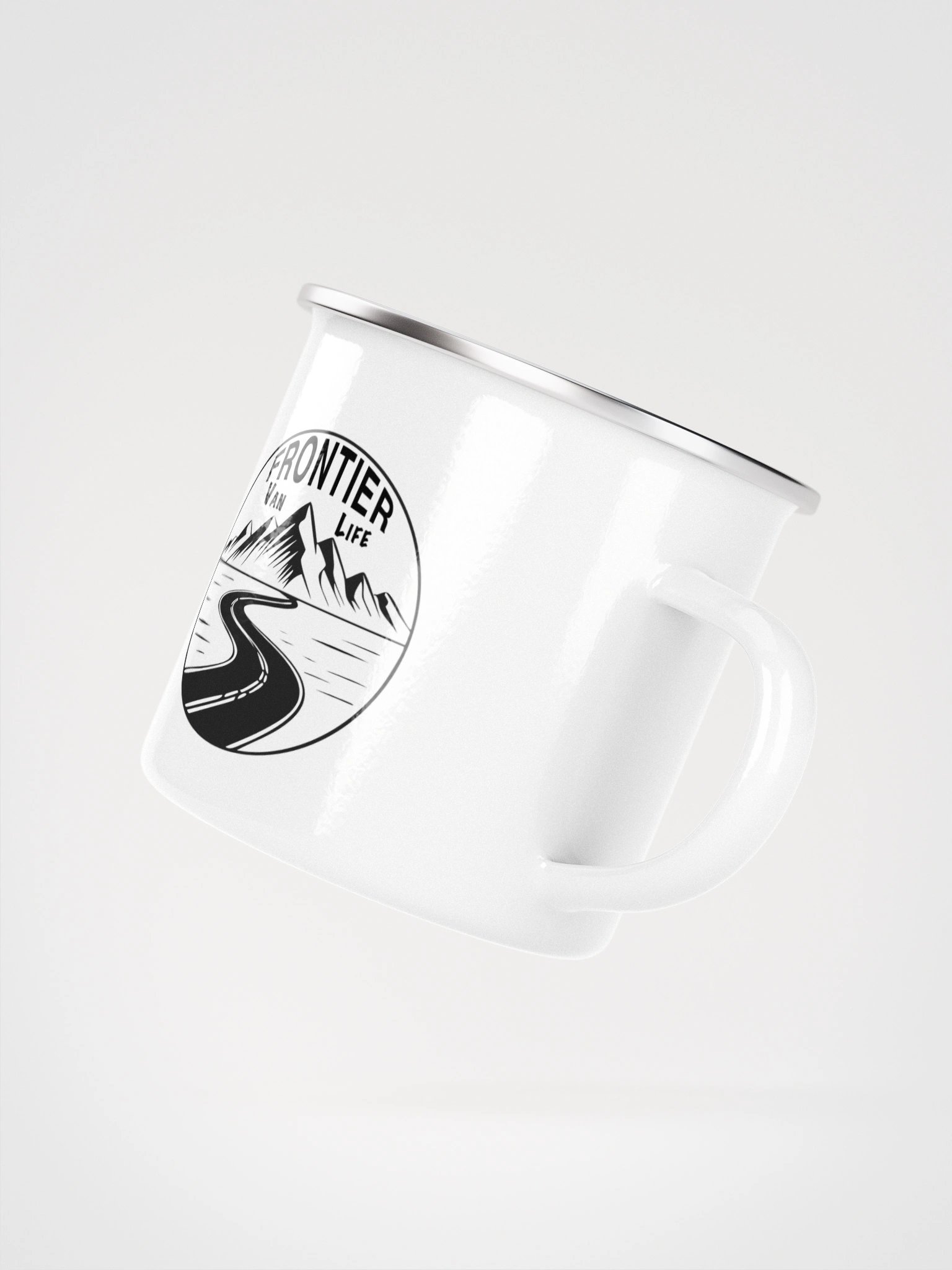 Frontier Van Life Enamel Mug product image (3)