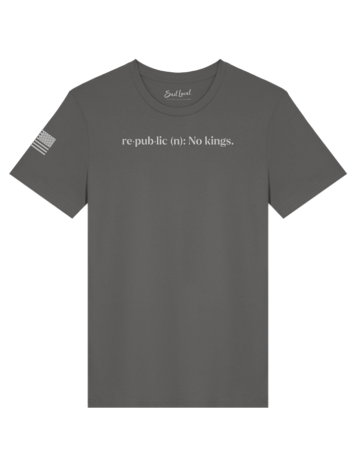 No Kings Unisex Organic Battle Tee product image (27)