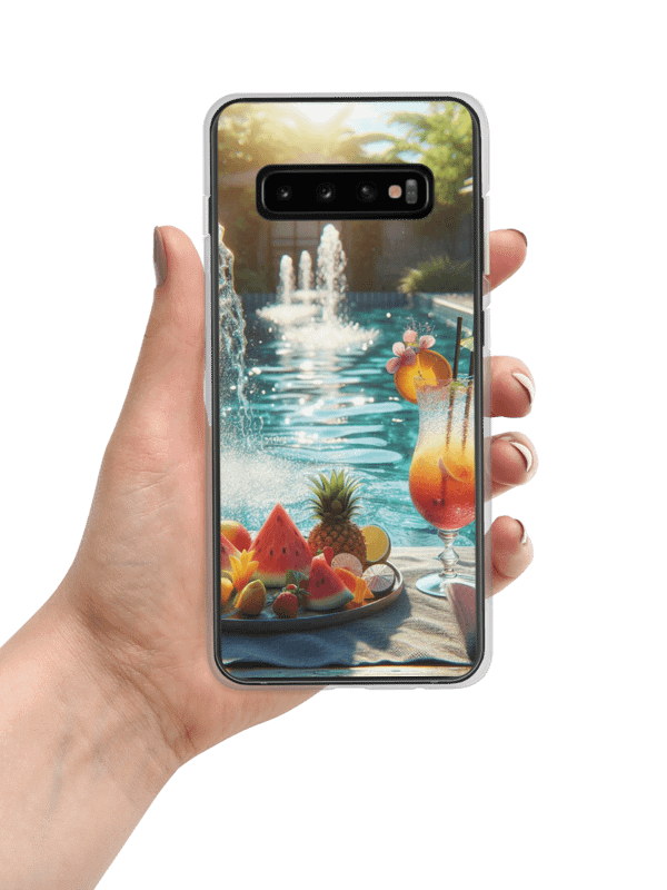 Tropical Vibes Samsung® Clear Case | Ai Design product image (7)