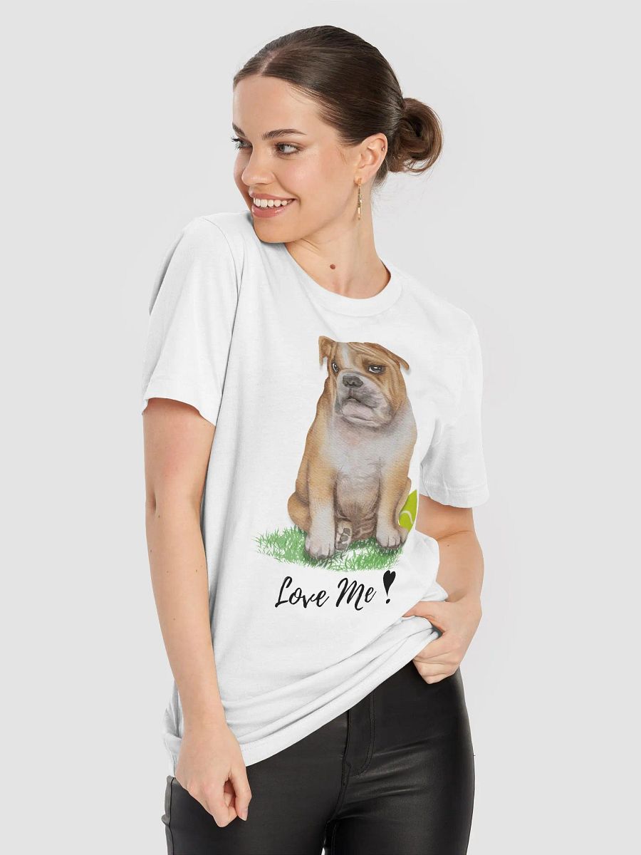 Contemplative Bulldog Watercolor T-Shirt product image (23)