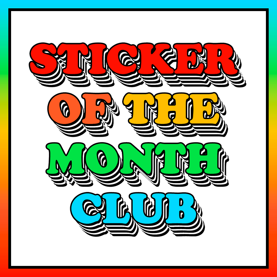 Sticker-of-the-Month Club (new members) product image (1)