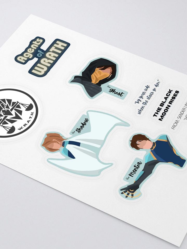Agents of WRATH Sticker Sheet (#1) product image (2)