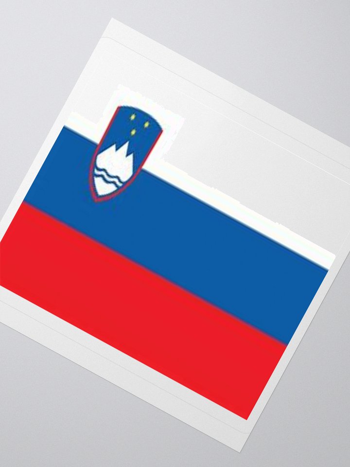 Exclusive Slovenia Flag Kiss-Cut Stickers - High-Quality Vinyl, Multiple Sizes product image (5)