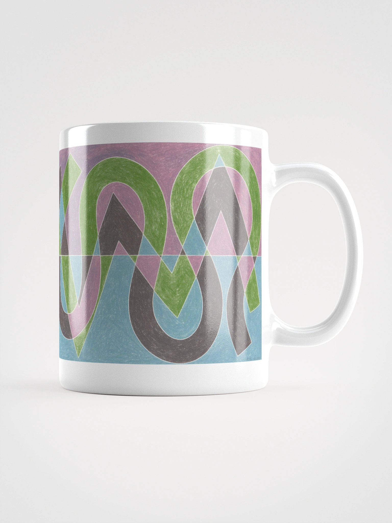 Prismacolor 3 White Glossy Mug product image (3)