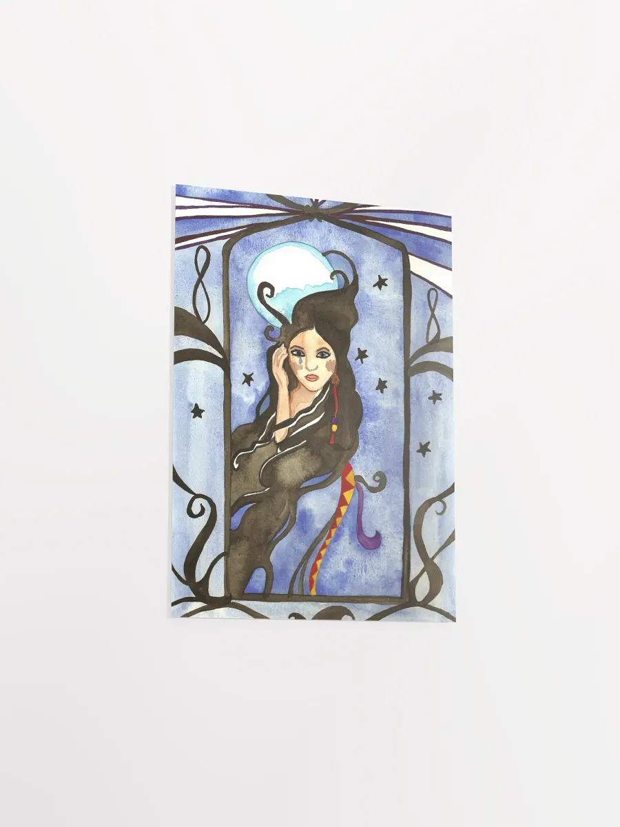 Kuutar Goddess Of The Moon Art Print product image (21)