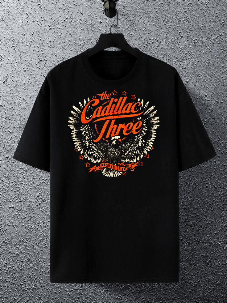 Cadillac Three Vintage Nashville Eagle T-shirt t product image (1)