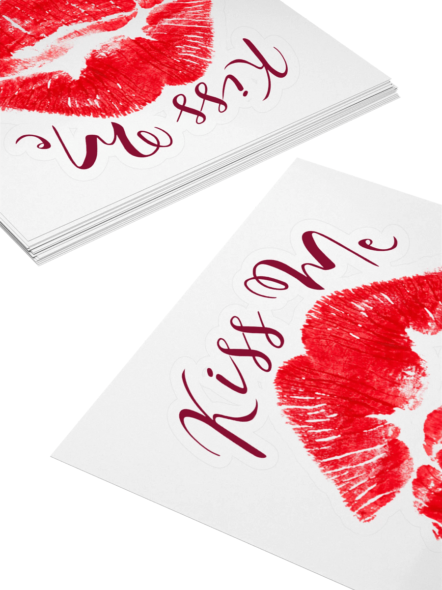 Kiss Me Like You Mean It Sticker product image (4)
