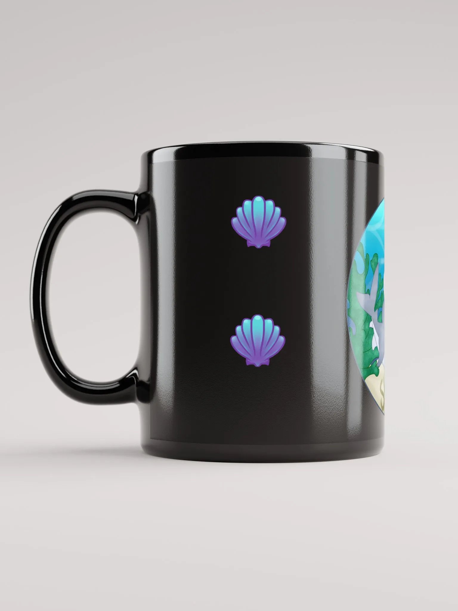 SharkiV Logo mug product image (6)