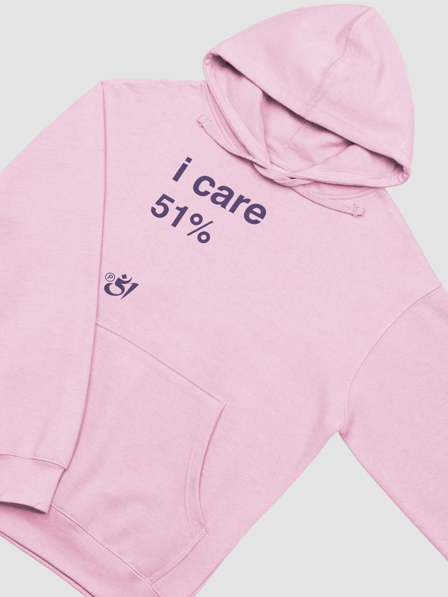 I care 51% hoodie product image (3)
