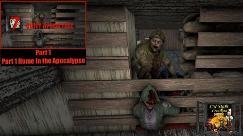 For the first part of our 7 Days to Die Quiet Apocalypse series we work on clearing our new home city & setting up a new home...