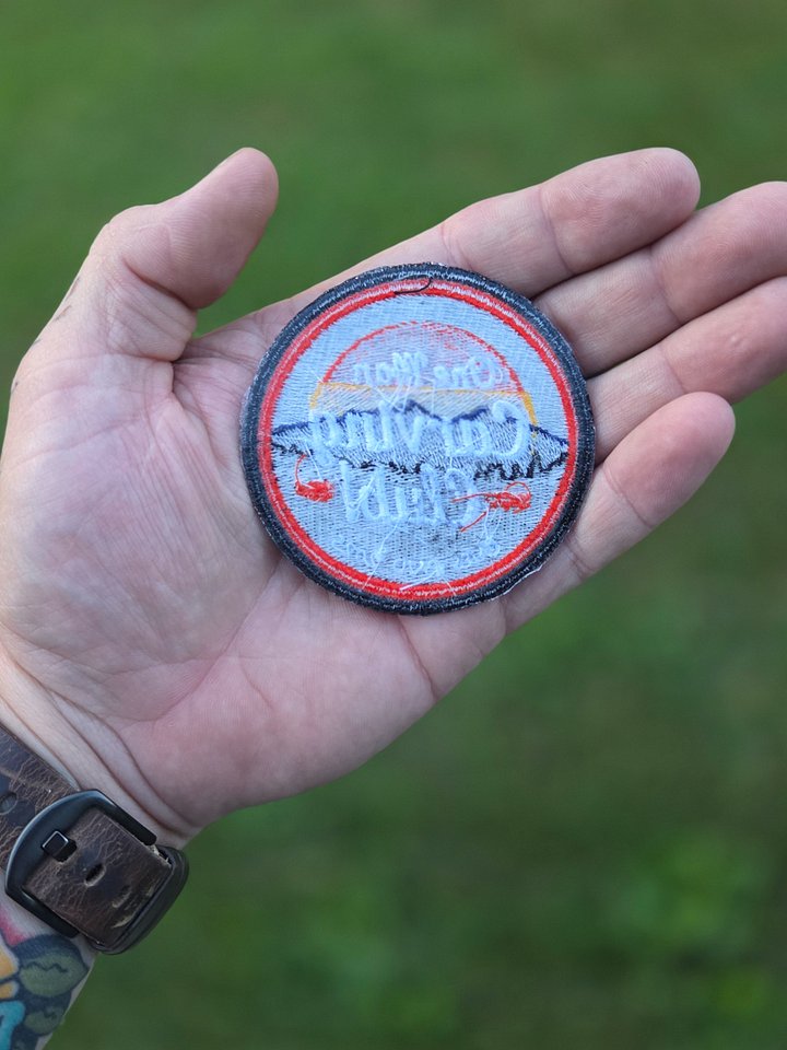 One Man Carving Club Patch product image (2)