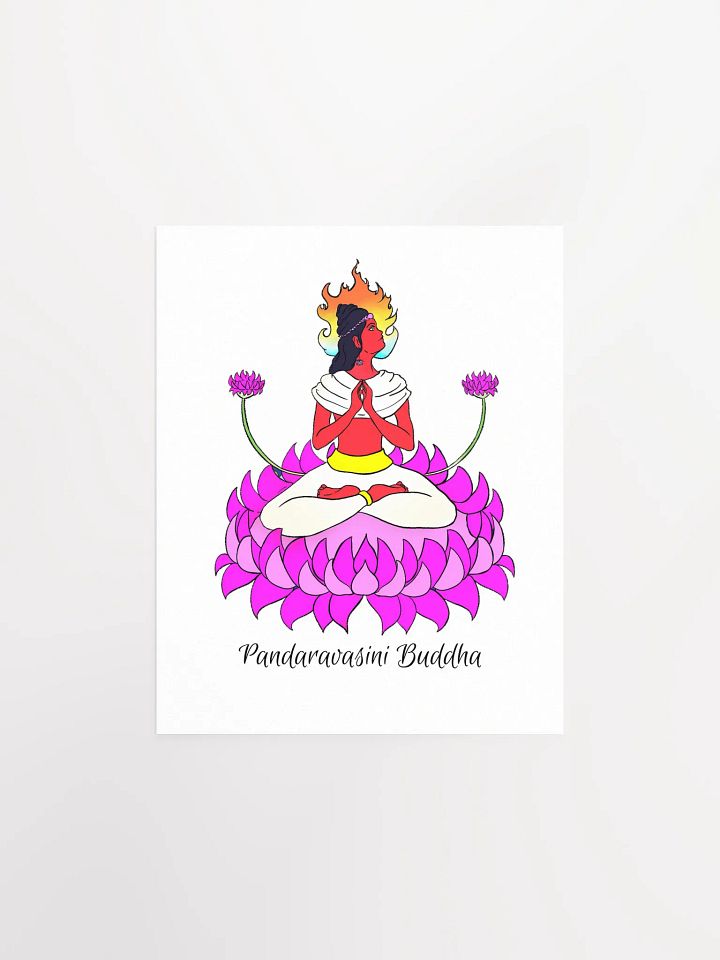 Pandaravasini Buddha 8x10 Print product image (1)
