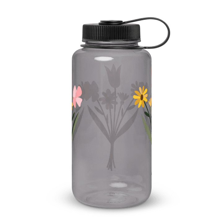 Blossom Burst Wide Mouth Water Bottle product image (2)