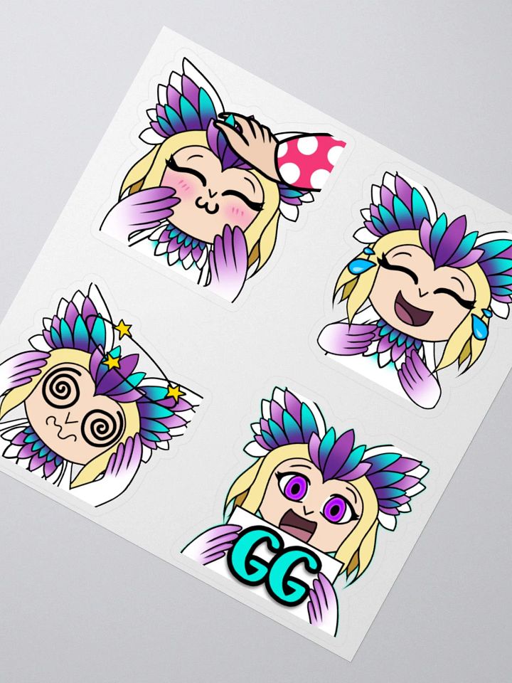 3/4 Emote Stickers product image (2)