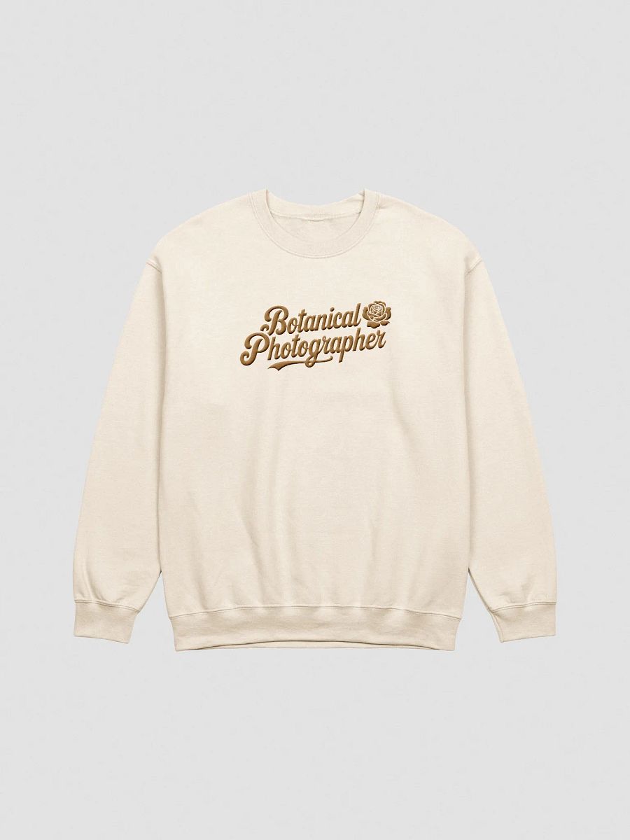 Botanical Photographer Embroidered Sweatshirt product image (2)