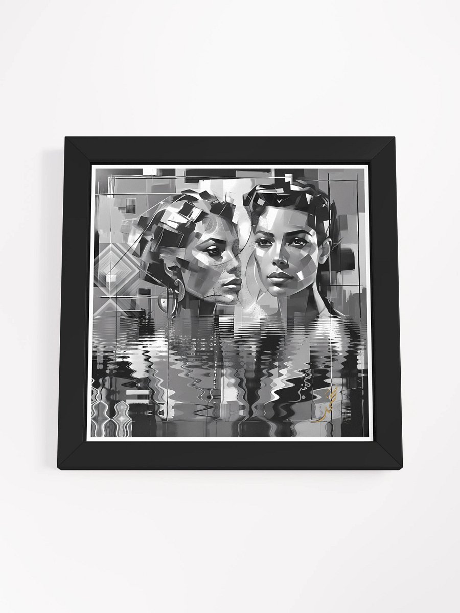 Artworks digital Nfts Cubism style, achievement & presentation by SimouArt 2025 Black & White N°=22 product image (18)