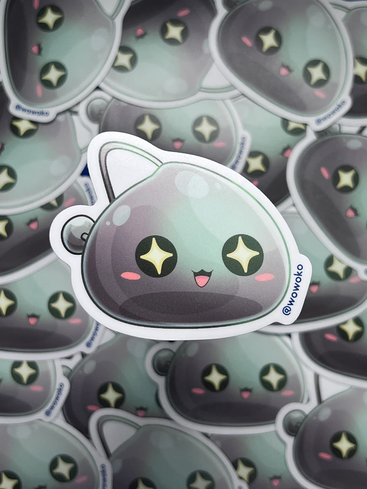 WoWoKo x Potato Fighers - Silver Slime - Sticker product image (1)