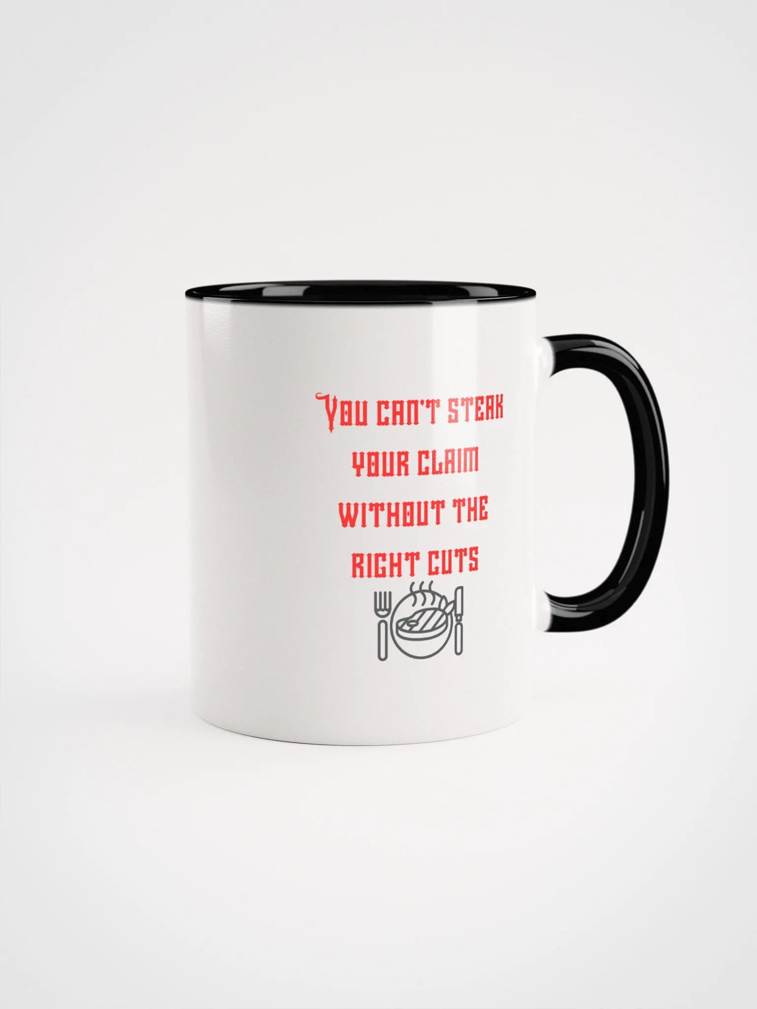 Steak Your Claim Ceramic Mug product image (3)