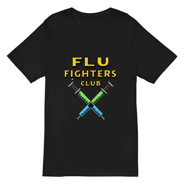 Flu Fighters Club V-Neck Tee product image (3)