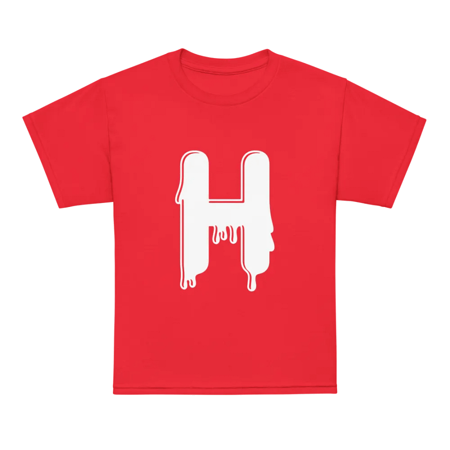 Melting Alphabet | Letter H | Youth Sports Tee product image (55)