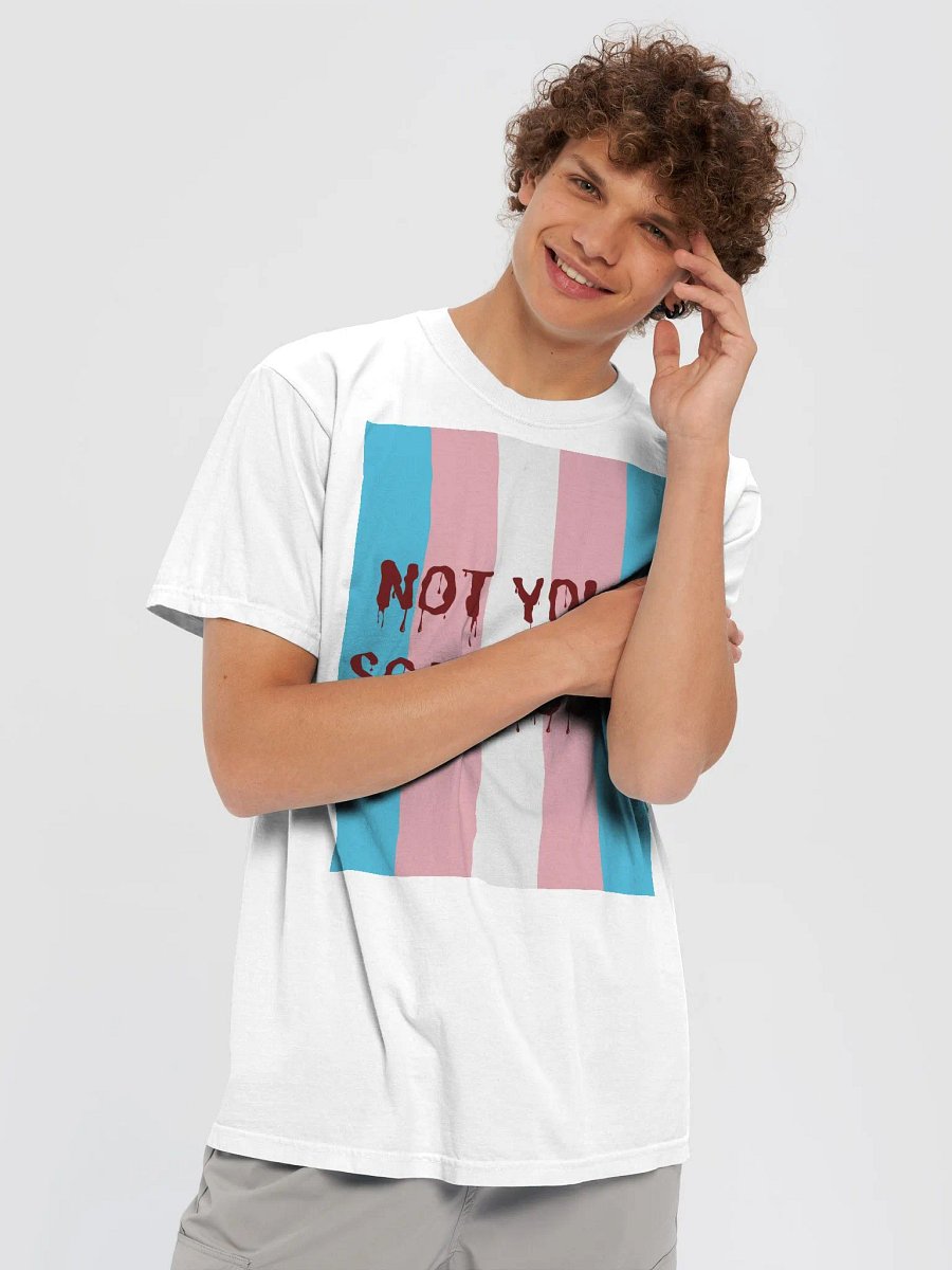 Transgender Pride "Not Your Scapegoat" TShirt product image (5)