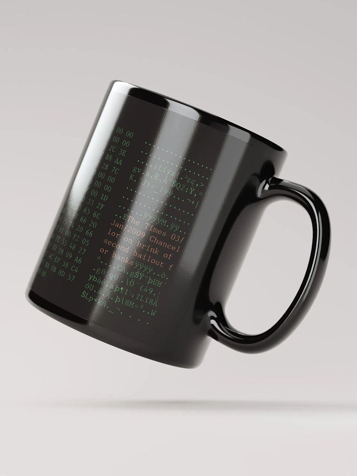 BTC Genesis Code Collector's Mug - Variant II product image (1)