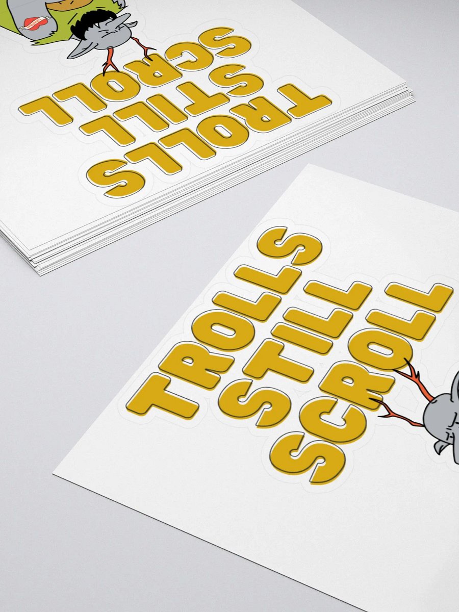 Trolls Still Scroll Sticker product image (4)