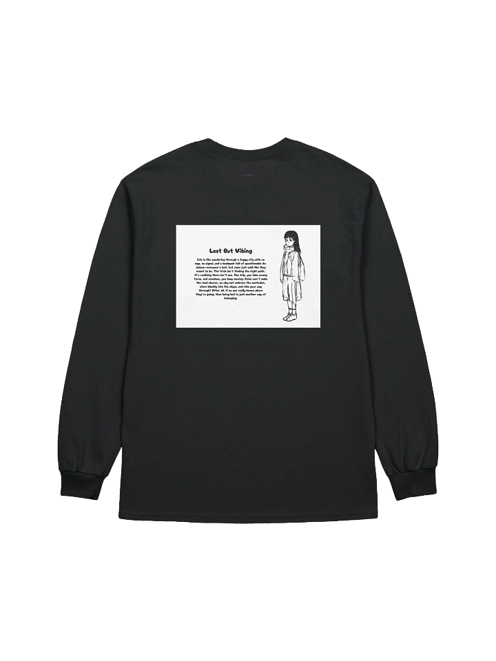 Lost But Vibing Long Sleeve Tee product image (7)
