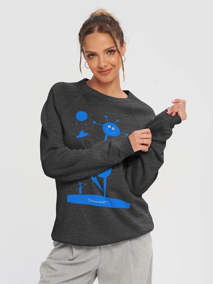 Bella+Canvas Unisex Sponge Fleece Raglan Sweatshirt product image (2)