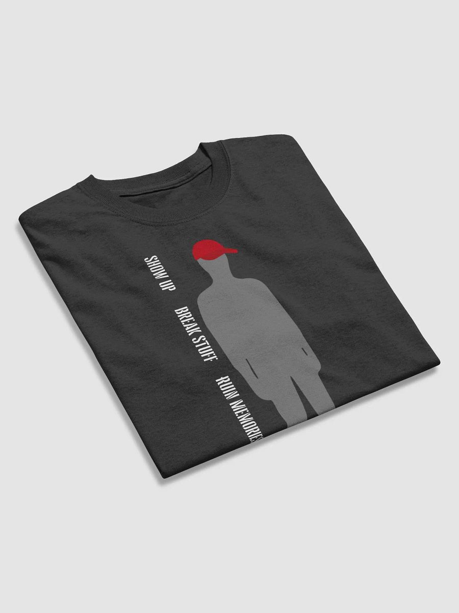 Minimalist Red Hat Dark Tee product image (4)
