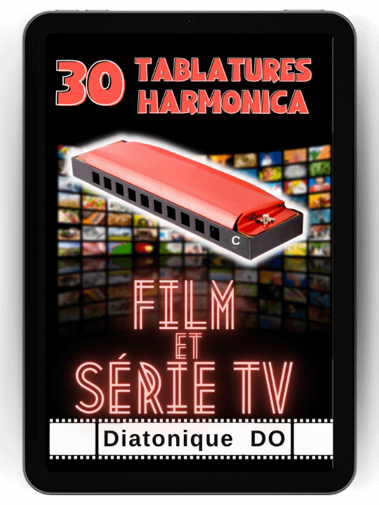 30 tablatures pour harmonica diatonique DO - Film et série TV - version PDF product image (1)