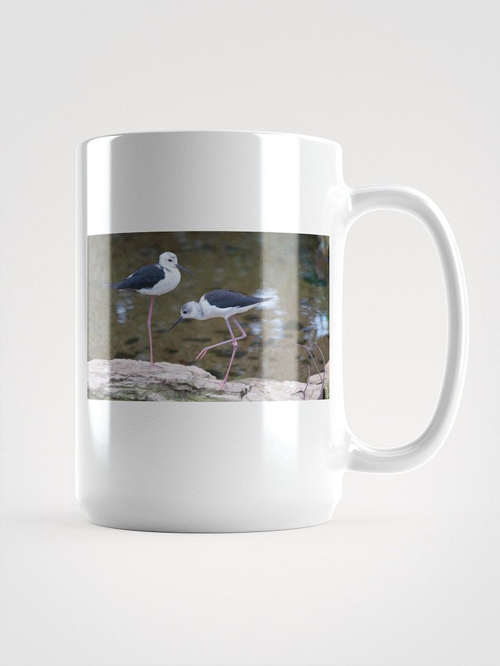 Graceful Avian Encounter Mug product image (1)