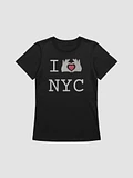 Women's Fit - I Heart NYC (White Text) product image (1)