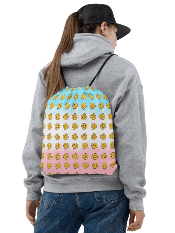Make me smile - Drawstring Bag product image (3)