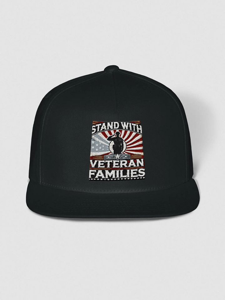 Veteran Salute Snapback Cap product image (1)